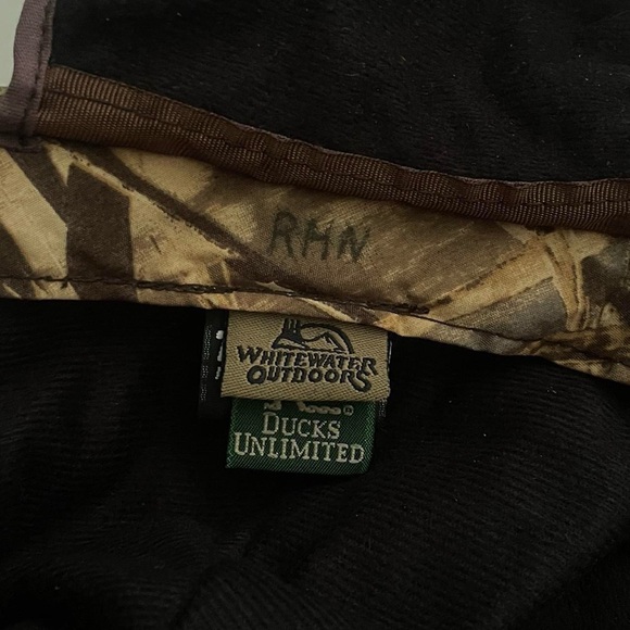 Gore-Tex Ducks Unlimited Camo Hat Cap Thinsulate Insulation 40 gram Insert - Picture 7 of 10